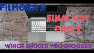 Wondershare Filmora X vs. Final Cut Pro X | Which Should You Choose?