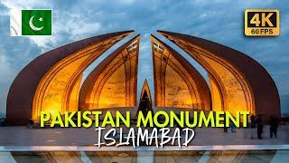  Pakistan Monument Museum Islamabad AMAZING Walking Tour in 4K 60FPS