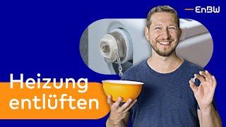 Heizung richtig entlüften - Anleitung | EnBW E-Wissen