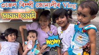 Angel Das Vlog || Voice Assam Shooting || Rimpi Video || New Assamese Vlog || Biswakarma Pooja Shoot