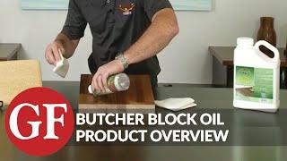 Butcher Block Oil Product Overview | General Finishes