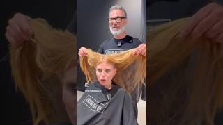 Long Cascade after 55: The secret of eternal youth in a haircut! #cascade #haircut #longhair