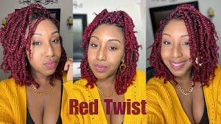 Red Spring Twist | Easy to do Twist