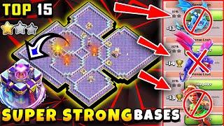 AFTER UPDATE New TOP 15 TH15 Base for War/CWL/Trophy | Town Hall 15 STRONGEST BASE COPY LINK COC