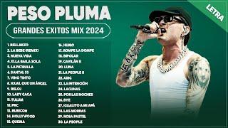 PESO PLUMA 2024 (LETRA) ~ GRANDES ÉXITOS MIX 2024 ~ PESO PLUMA NUEVO ÁLBUM COMPLETO MAS POPULAR 2024