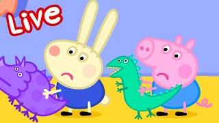  Peppa Pig SEASON 2 LIVE!   FULL EPISODES  Adventures with Peppa  Kids Cartoons 
