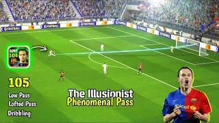 The Brain  🪄 Phenomenal Passing Iniesta 🫴 Phenomenal Passing Review in eFootball 25 Mobile 