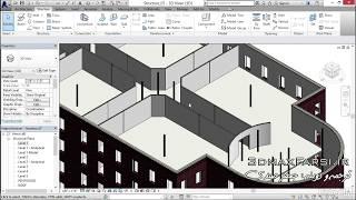 فیلم آموزش رویت مدلسازی سازه ای (طراحی ستون) با Revit Structure