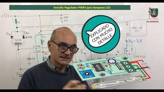 Regulador PWM para lamparas LEDs o motores DC (Clase 77.2)