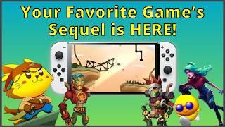 BIG Sequels and Must-Play Games NEW to Switch in August!