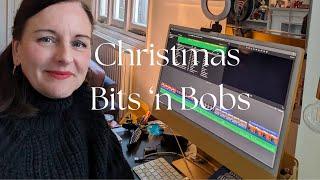 CHRISTMAS BITS 'n 'BOBS | WREATH-MAKING AT HOME | FESTIVE WAX MELTS & STAMP PADS FOR CARDS | COOKING