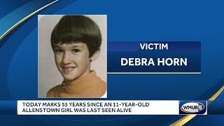 11-year-old Allenstown girl last seen alive 55 years ago