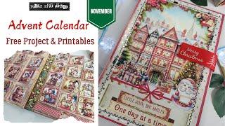 Free Project & Printables Advent Calendar + Surprise for our Crafters!