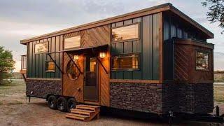 Amazing Rustic Tiny House on Wheels Has It All