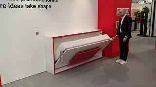 CLICK O Lower  folding mechanism in horizontal by Pozzoli, Italy.