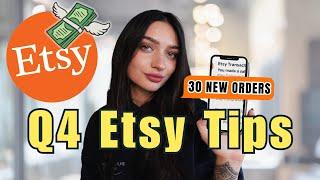 Are you Ready For Q4...? Here Are Some Tips And Tools For Etsy Success in 2024