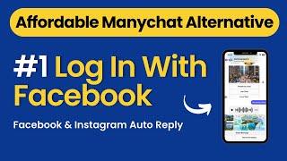 Affordable Alternatives to ManyChat : Closing Pilot Chatbot Tutorial – Log In With Facebook #1