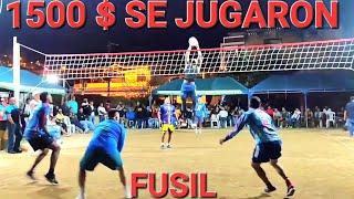 FUSIL LA BESTIA DOS MANOS VS DIDA DOMINGUEZ PARTIDAZO POR REVANCHA CARIAMANGA ECUAVOLEY FINAL