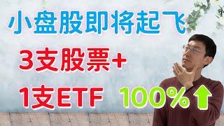 小盘股即将起飞？3支股票+1支小盘股ETF，未来潜力100%！