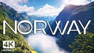 NORWAY 4K • Beautiful Places • Relaxing Atmosphere - Ultra HD Quality 4K