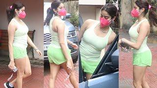 Janhvi Kapoor H0T & TIGHT Gym Out Fit Checkout On Bollywood Bai