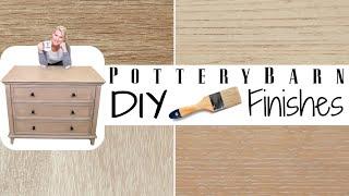 DIY Pottery Barn Wood Finish (Seadrift and Fog ️)