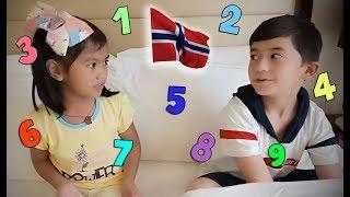 Learn to Count in Norwegian 1 to 10 by Lexa and Henrik!