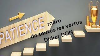 GOLF PSYCHOLOGIE DIDIER DON.  LA PATIENCE