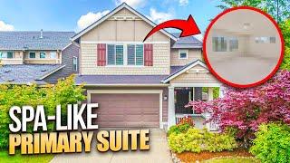 Touring Olympia Washington Amazing Home | Spa-Like Primary Suite