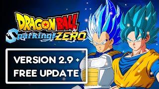 DRAGON BALL: Sparking! ZERO - New Free Update Version 2.9!