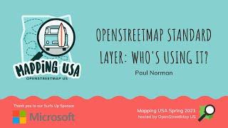 OpenStreetMap Standard Layer: Who's using it?