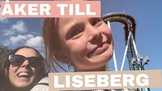 Rekord på Liseberg, nästan helt själva, aldrig åkt så mycket - LÅNGVLOGG