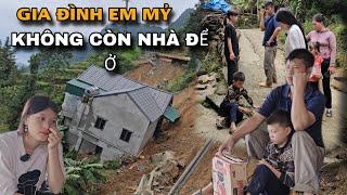 Gia Đình Em Mỷ Không Còn Nhà Để Ở  Sạt Lở Kinh Hoàng Khắp SiMaCai | Em Mỷ TV