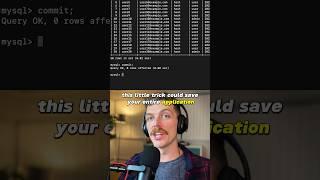 Underated database trick #database #sql #mysql #webdevelopment #programming #coding