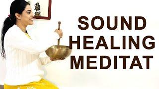 Sound Healing Guided Meditation | Singing Bowls Sound Bath for Relaxation