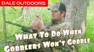 What do you do when Gobbler's won't Gobble