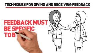 Constructive Feedback for Managers: Giving Feedback Effectively