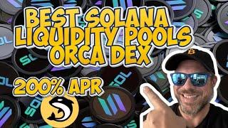 Crypto Passive Income  with Solana's Orca DEX: Best Pools Revealed |  Defi Strategies Explained