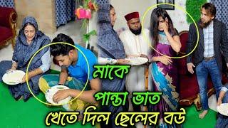 গরিব কামলা দেবর ও মাকে মাটিতে বসিয়ে পান্তা ভাত খেতে দিলো, বড়লোক ভাইয়ের বউ অতঃপর!