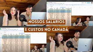 QUANTO GASTAMOS EM 2023 NO CANADÁ?  | NOSSOS CUSTOS E SALÁRIO + POR QUE O CANAL FICOU INATIVO?