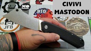 Civivi Mastodon - A Big Ole Pocket Cleaver