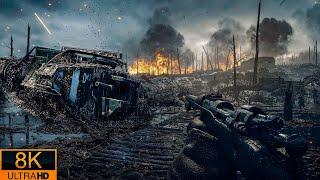 WW1 Armoured Warfare｜Through Mud and Blood｜Battlefield 1｜8K HDR