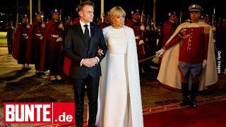 Brigitte Macron – Treffen mit den marokkanischen Royals: Sie stiehlt ihnen die Show