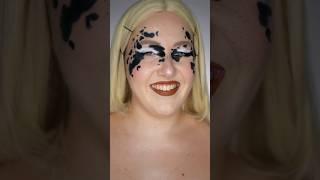 Cow Print MakeupIG:lizpoenig #makeup #fürdich #makeupshorts #viral #transition #lipsync #fyp