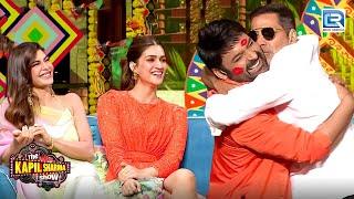 "Akshay Kumar" ने Kapil Sharma को क्यों दी गीली गीली "Kiss" | The Kapil Sharma Show |Kapil VS Akshay