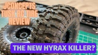 JConcepts Tusk RC Crawler tire review - Shootout with the Proline Hyrax