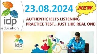 NEW BRITISH COUNCIL IELTS LISTENING PRACTICE TEST 2024 | 23.08.2024