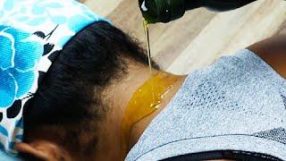 Put olive oil on your neck and you'll thank me forever