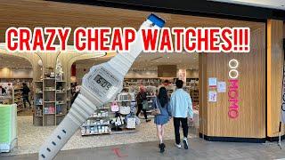 Let’s buy watches at a Japanese dollar store