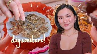 Making resin coasters! // CHOIYFL ‍️